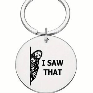 jesus i saw that funny keychain